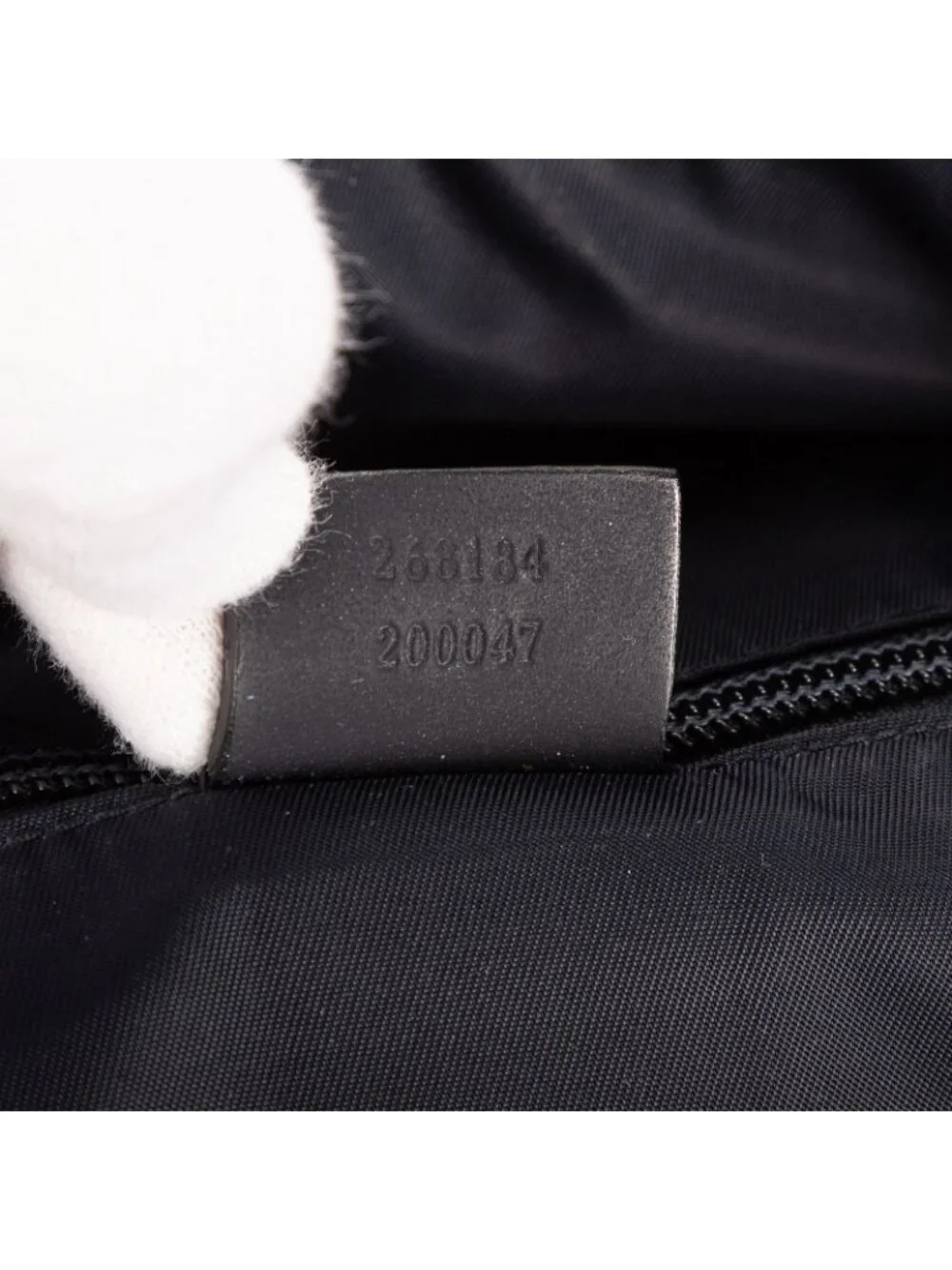 Gucci Rider Backpack Navy Guccissima - Picture 11 of 11